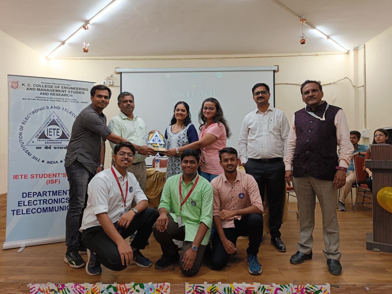 3rd Best ISF Award - IETE KJSIT